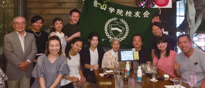 校友会に参加された皆さん