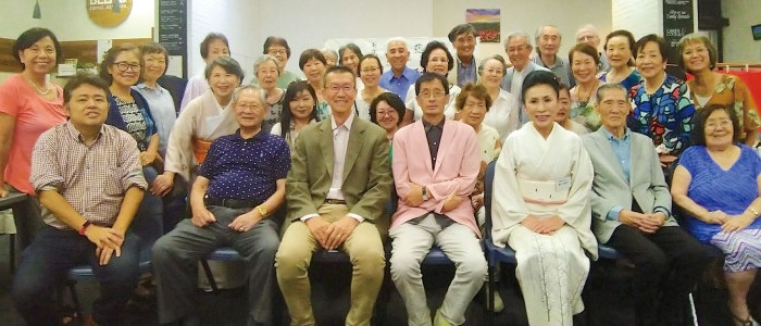 JCS親睦の会の新年会を楽しんだ会員の皆さん