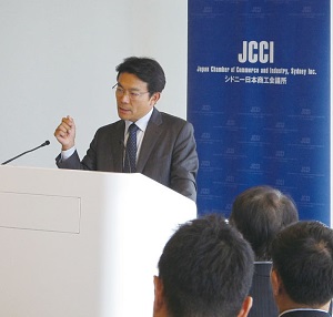 M&Aを行う上でチェックすべきポイントについて説明する加納氏