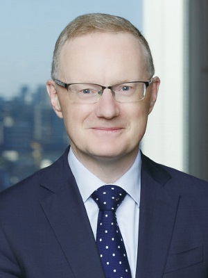 利下げと利上げの可能性について中立的な立場を表明した豪準備銀(RBA)のフィリップ・ロウ総裁