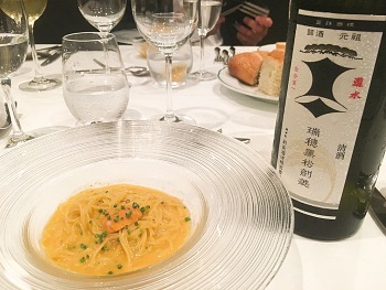 剣菱は創業からの味を今に伝えつつ、モダンな料理とのマッチングも絶妙