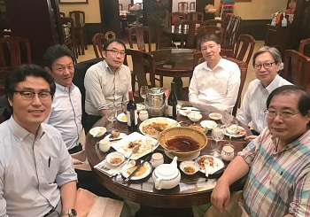 シドニー白門会に集まった皆さん