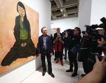 Tony Costa Lindy Lee c the artist Photo: AGNSW, Felicity Jenkins