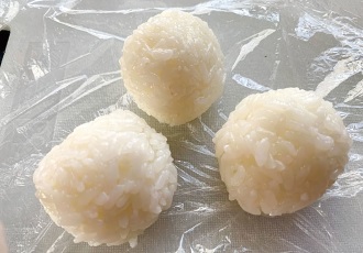 あらかじめボールにしておくと簡単