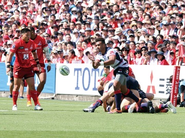 ウィル・ゲニア選手のプレーにも大きな注目が集まった