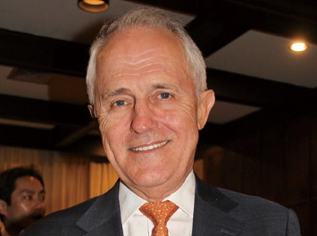 第29代オーストラリア連邦首相・マルコム・ブライ・ターンブル氏もレセプションに参加