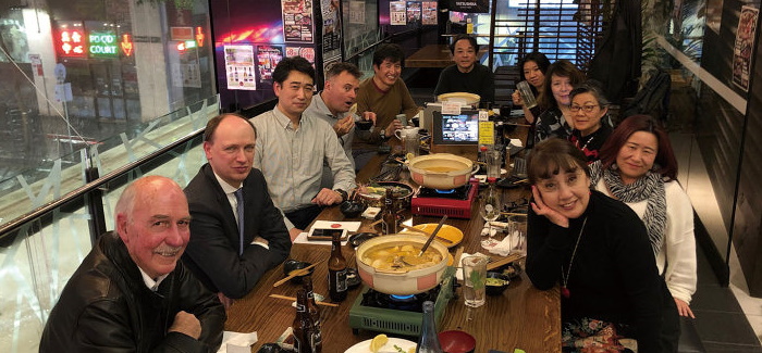 シドニーやまなし県人会・無尽に集まった皆さん