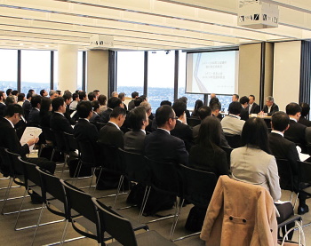 シドニー日本商工会議所とシドニー日本人会の総会の様子