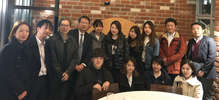 シドニー白門会に集まった皆さん