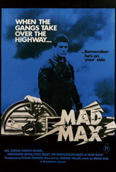 商業的に大成功を収めた『マッド・マックス』(1979年)