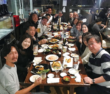 懇親夕食会に参加された皆さん