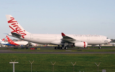 ヴァージン・オーストラリアが羽田線に就航させる「エアバスA330-200」の同型機