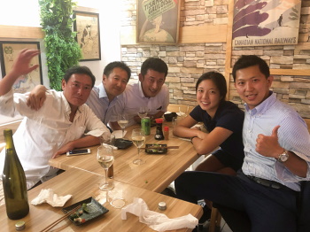 シドニーアメリカンフットボール愛好会の皆さん