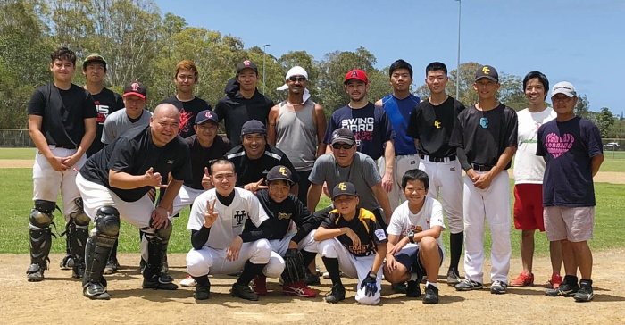 親善試合に参加した皆さん