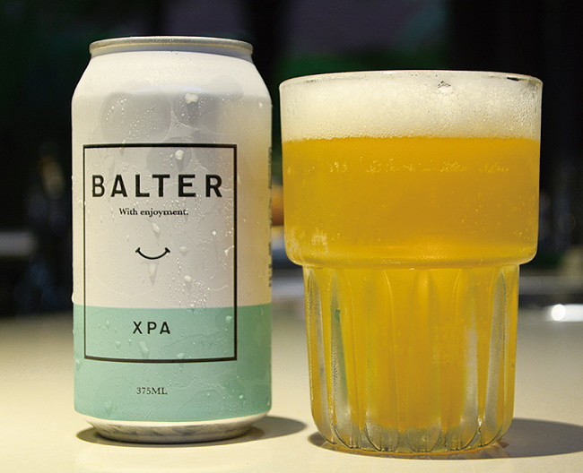 地元産のクラフト・ビール「バルターXPA」