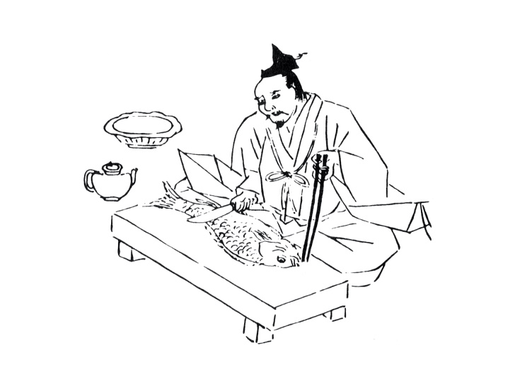 A 400-year-old painting of knife masters -