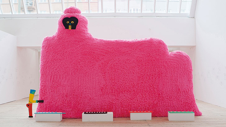 Misaki Kawai, Arty 2011, Mixed media 400.0 x 650.0cm. Courtesy of the artist and Malmö Konsthal, Malmö, Sweden
