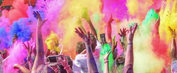 Brisbane Holi - Festival of Colours. Image credit - Kim Borg, OzWide Photography