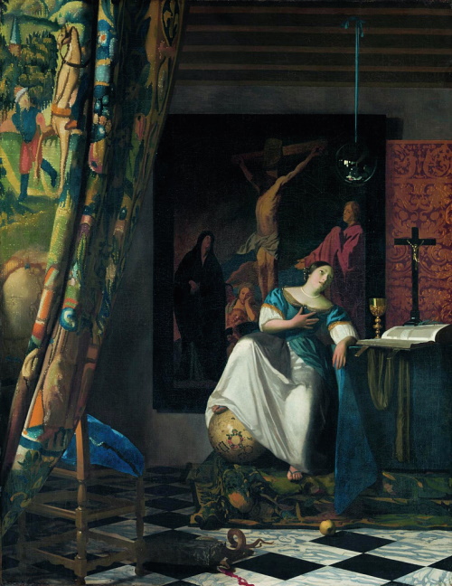 Tittle: Allegory of the Catholic Faith, oil on canvas, 114.3 x 88.9cm, The Friedsam Collection, Bequest of Michael Friedsam 1931 / 32.100.18 Collection: The Metropolitan Museum of Art