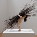 Ron Mueck 'Woman with Sticks' 200910, mixed media, 170 × 183 × 120 cm, Collection Fondation Cartier pour lart contemporain, Paris, acquired 2013 © Ron Mueck, photo: Gautier Deblonde

***These images may only be used in conjunction with editorial coverage of the Ron Mueck: Encounter exhibition at the Art Gallery of New South Wales, 6 December 2025  12 April 2026, and strictly in accordance with the Terms of access to these images  see https://www.artgallery.nsw.gov.au/info/access-to-agnsw-media-room-tcs/. Without limiting those Terms, images must not be cropped or overwritten; prior written approval in writing is required for use as a cover; caption details must accompany reproductions of the images; and archiving is not permitted. ***

Media contact: media@ag.nsw.gov.au