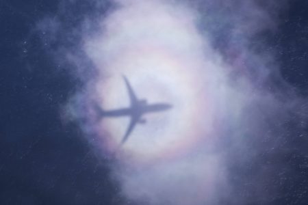 The P-8A Poseidon from No. 11 Squadron leaves a shadow on the clouds above the Indian Ocean during Operation RESOLUTE. *** Local Caption *** Operation RESOLUTE is the Australian Defence Forces contribution to a whole-of-government effort to protect Australias borders and offshore maritime interests.
The Area of Operations covers approximately 10 per cent of the worlds surface and includes Australias Exclusive Economic Zone - extending up to 200 nautical miles around the mainland and the Christmas, Cocos, Keeling, Norfolk, Heard, Macquarie and Lord Howe Islands.
At any one time, up to 620 Australian Defence Force personnel are working at sea, in the air and on land to protect Australias borders alongside personnel from Customs and other agencies.