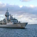 HMAS Toowoomba returns to Fleet Base West in Rockingham, Western Australia after returning from deployment.
