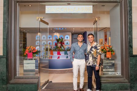 CEOオマー･サブレ氏（左）とCOOのゼイン･サブレ氏