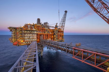 Woodside, North Rankin platform's A and  B, Always credit 'csfoto - Christian Sprogoe photographer' when published.